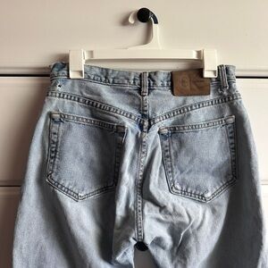 Calvin Klein Light Blue Cotton Jeans